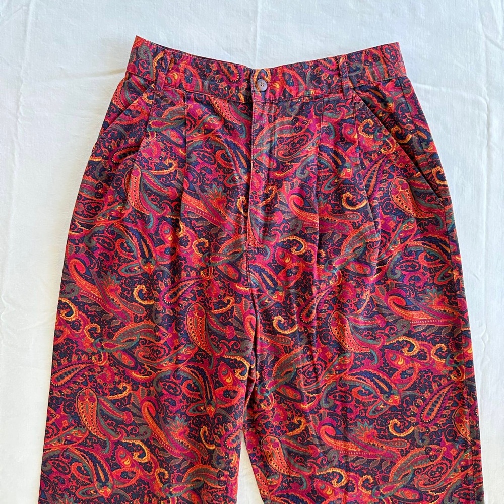 Vintage 90’s GAP Paisley Print Pants